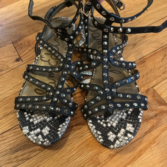 Sam Edelman Studded Gladiator Sandals - Picture 2 of 2